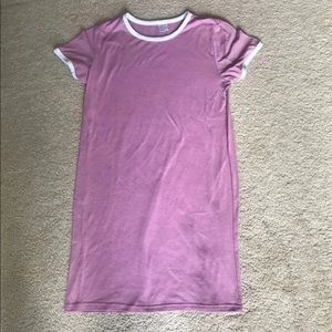 Small Pink T Shirt Dress